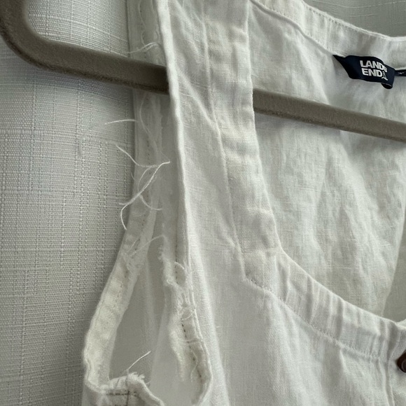 Linen dress from Lands’ End. Altered, please read description - Picture 4 of 6